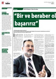 “Bir ve beraber ol başarırız”