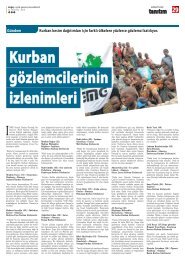 Kurban gözlemcilerinin izlenimleri