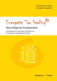 BUCH: Energetic Tao Healing nach Dr. Mazza ® - Neue Wege der Energiearbeit - von Dr. Ernestina S. Mazza