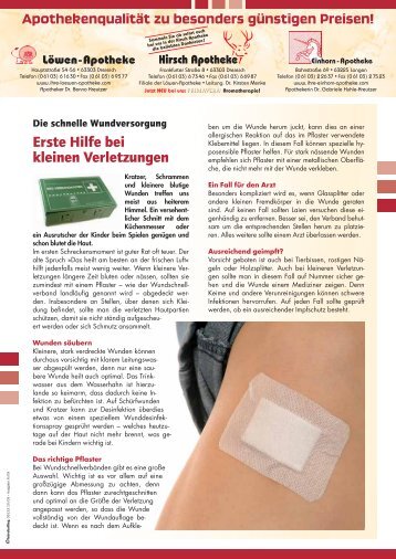 Apothekenqualität zu besonders günstigen Preisen!