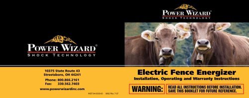 Electric Fence Energizer