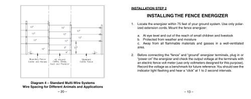 Electric Fence Energizer