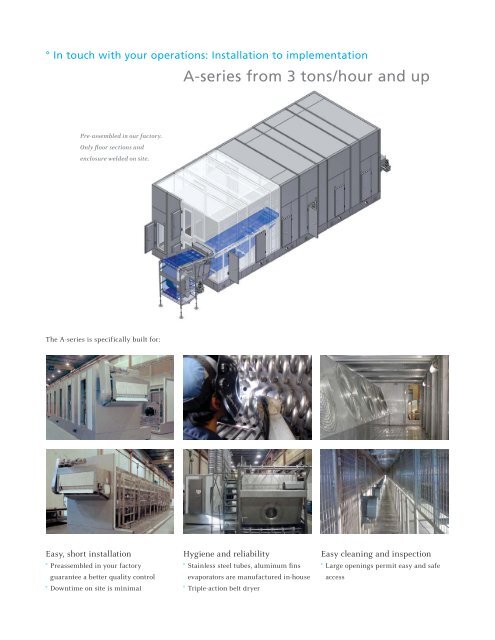 Aerofreeze IQF tunnel freezers and chillers - GEA Refrigeration ...