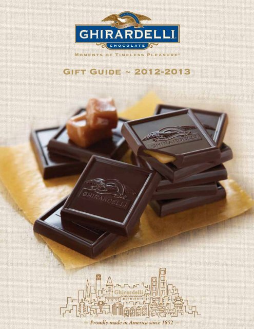 Gift Guide ~ 2012-2013 - Ghirardelli