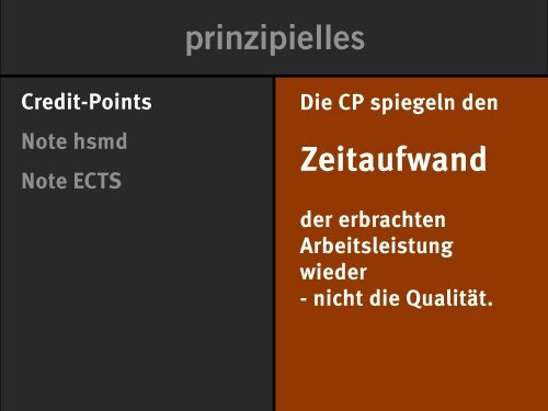 ECTS Bewertung am Beispiel BA Industrial Design