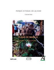 plano de manejo / parque estadual lajeado - Sistema de Gestão das ...