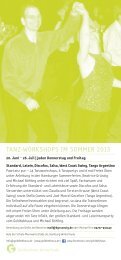 tanz-workshops im sommer 2013 - im Goldbekhaus