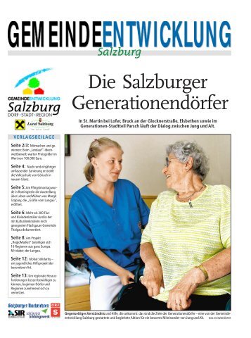 Die Salzburger Generationendörfer - Gemeindeentwicklung