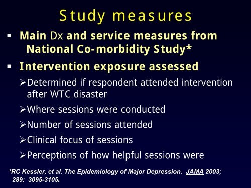 Posttraumatic Stress Disorder: - Geisinger Health System