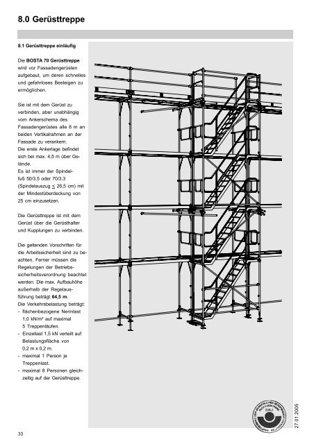 Hünnebeck Bosta 100 A+V - Geruest