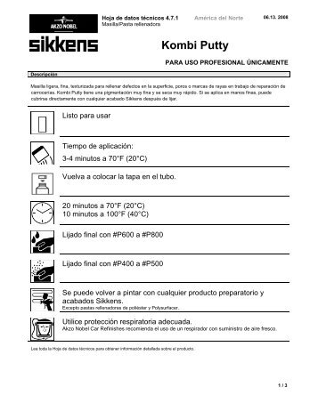 Kombi Putty - Globalsafetynet.com