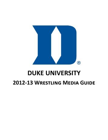 Andrew DeHart 157 - Duke University Athletics