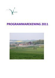 Jaarrekening 2011 - Bestuurlijke informatie gemeente Vaals