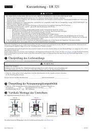 Schnellstartanleitung ER321 02.fm - Blemo