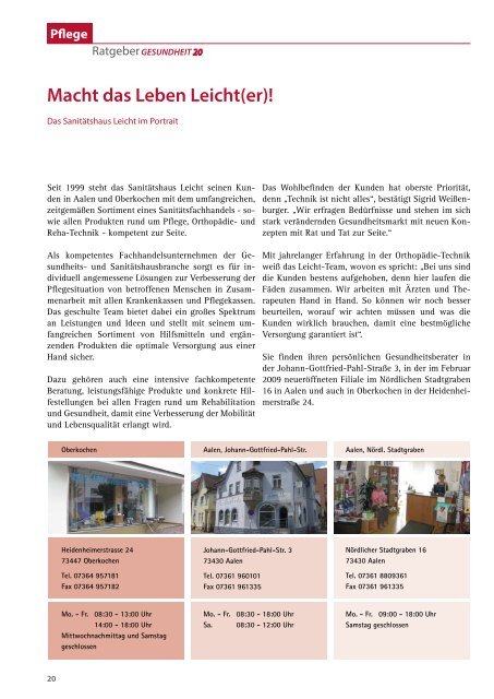 Aktuelles / Fitness 03/2013 - Gesundheitsnetz Ostalbkreis