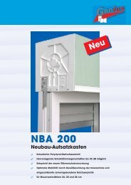 NBA 200 Neubau-Aufsatzkasten