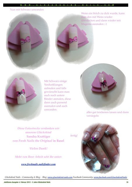 Step by Step Anleitung der Woche - Glückskind Nails