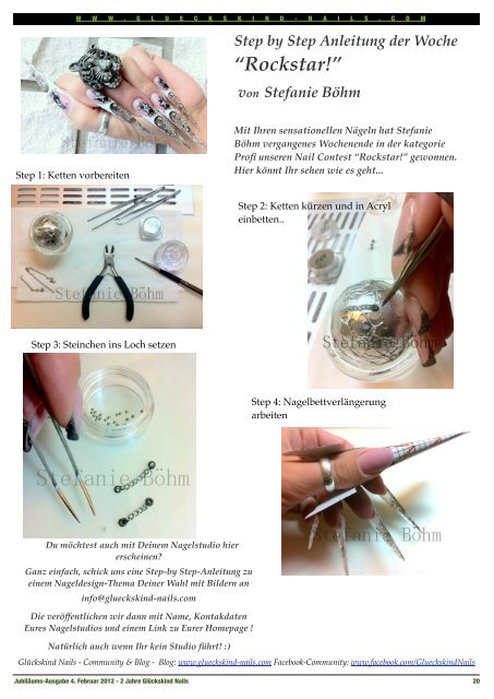 Step by Step Anleitung der Woche - Glückskind Nails