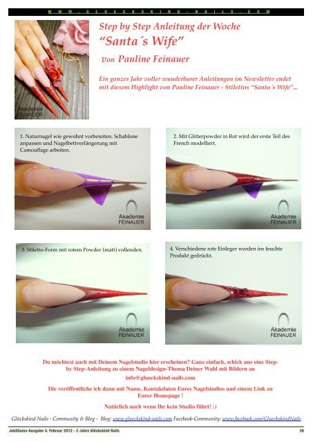 Step by Step Anleitung der Woche - Glückskind Nails
