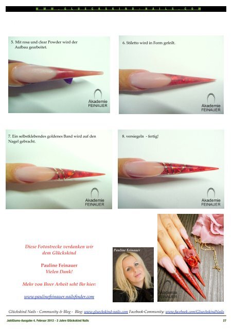 Step by Step Anleitung der Woche - Glückskind Nails