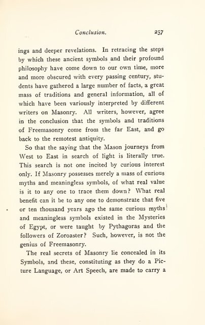 Mystic masonry, or, The symbols of freemasonry and the greater ...