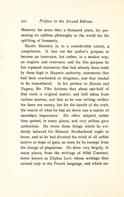 Mystic masonry, or, The symbols of freemasonry and the greater ...