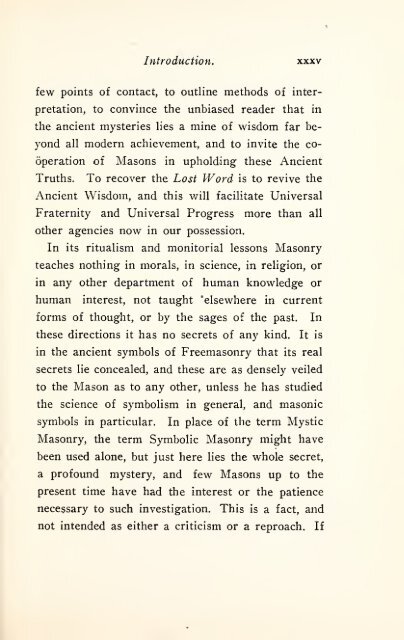 Mystic masonry, or, The symbols of freemasonry and the greater ...