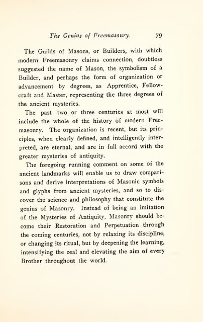 Mystic masonry, or, The symbols of freemasonry and the greater ...