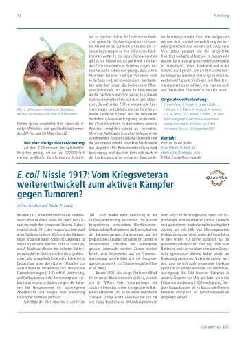 E.coli Nissle 1917 - GENOMXPRESS