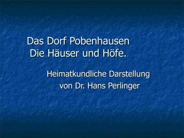 Das Dorf Pobenhausen.pdf - Gemeindeforschung.de