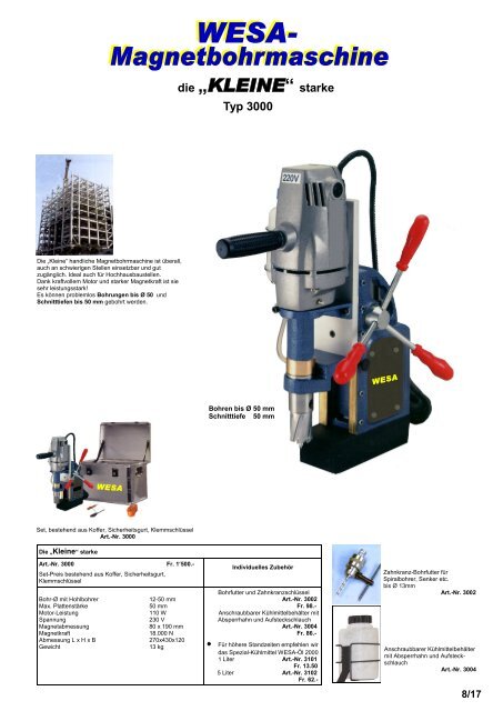 Produkteübersicht PEERTOOLS