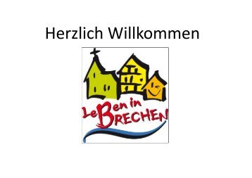 Präsentation herunterladen (PDF, 16MB) - Gemeinde Brechen