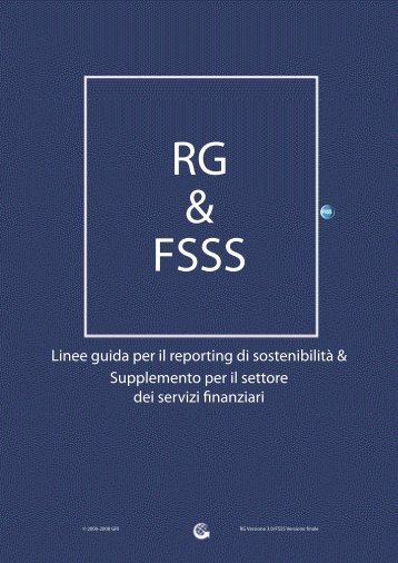 Linee guida per il reporting di sostenibilità & Supplemento per il ...