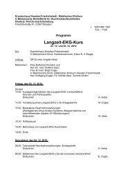 Langzeit-EKG-Kurs - Krankenhaus Dresden-Friedrichstadt