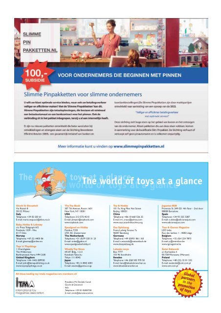 The world of toys at a glance The world of toys at a glance The world ...