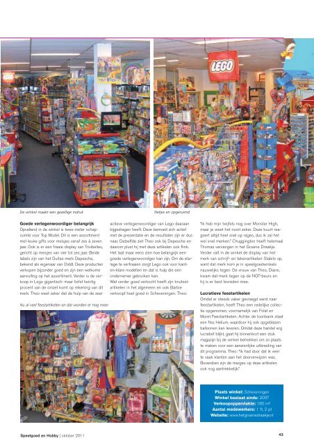 The world of toys at a glance The world of toys at a glance The world ...