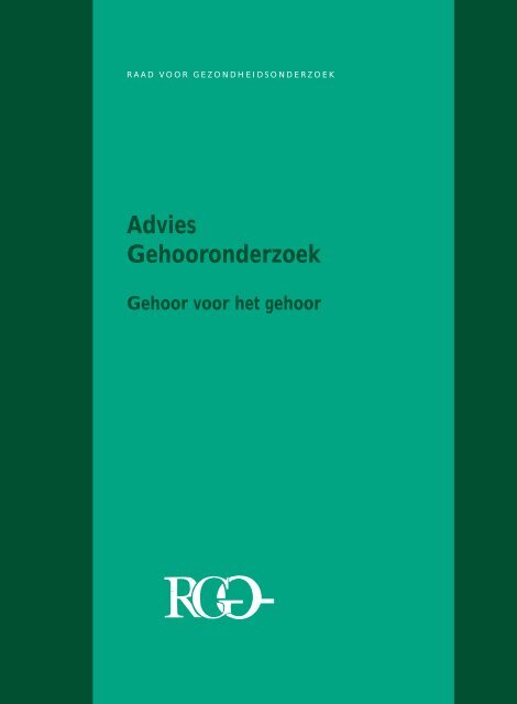 Publication ( PDF , 981.92 KB ) - Gezondheidsraad