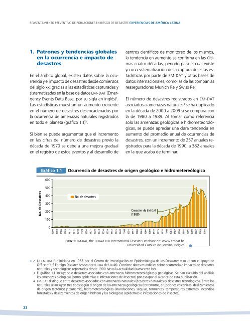 Reasentamiento preventivo de poblaciones en riesgo de ... - GFDRR