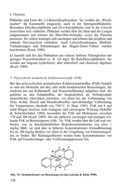 Das Verhalten von Umweltchemikalien in Boden und Grundwasser