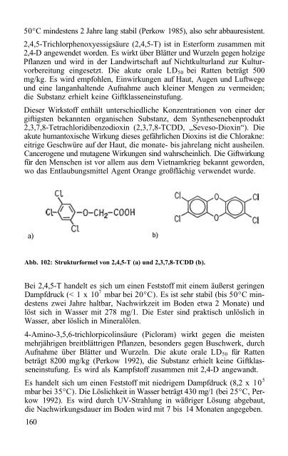 Das Verhalten von Umweltchemikalien in Boden und Grundwasser