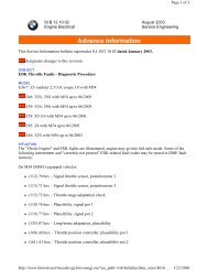 EDK Throttle Faults - Diagnostic Procedure - GE39