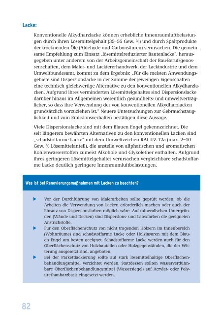 Leitfaden für die Innenraumhygiene in Schulgebäuden, Ausgabe 2008