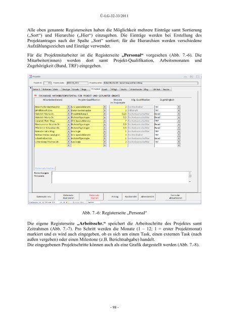 Projektbericht - Geologische Bundesanstalt