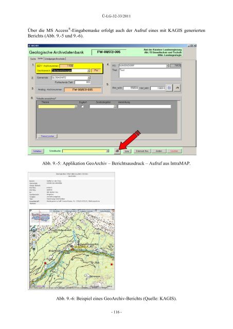 Projektbericht - Geologische Bundesanstalt