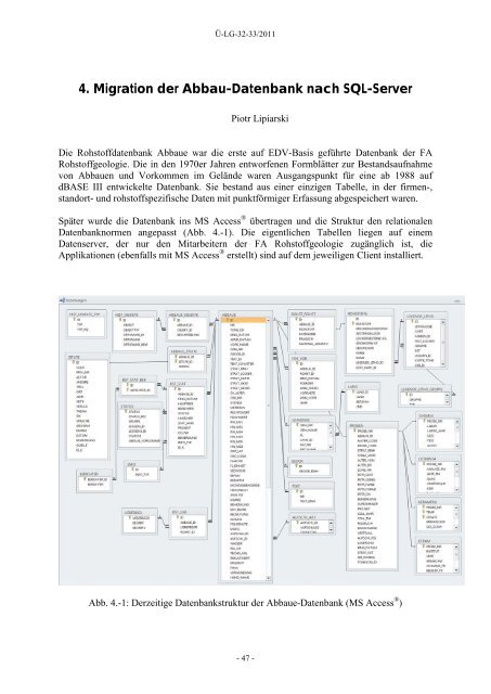 Projektbericht - Geologische Bundesanstalt