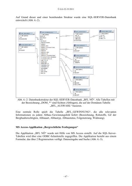 Projektbericht - Geologische Bundesanstalt