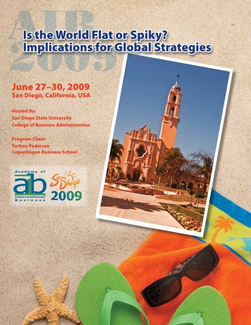 AIB 2009 San Diego Conference Program - Academy of ...
