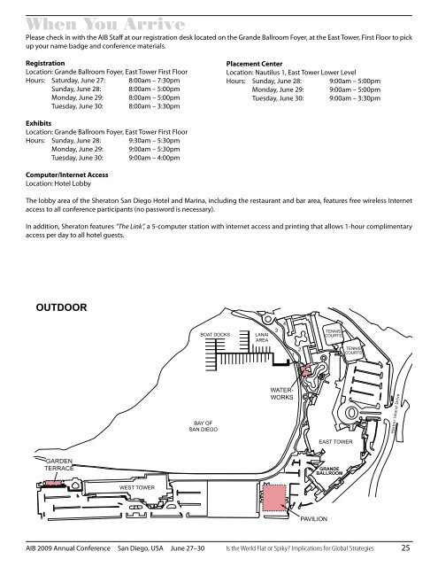 AIB 2009 San Diego Conference Program - Academy of ...