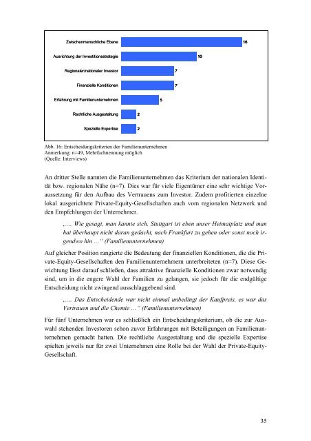 Private Equity in Familienunternehmen