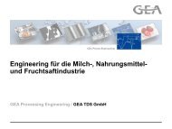 Innovativer Anlagenbau - Gea-tds.com